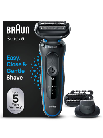 Braun Elektrorasierer "Series 5 - 51-B1820s" in Schwarz/ Dunkelblau