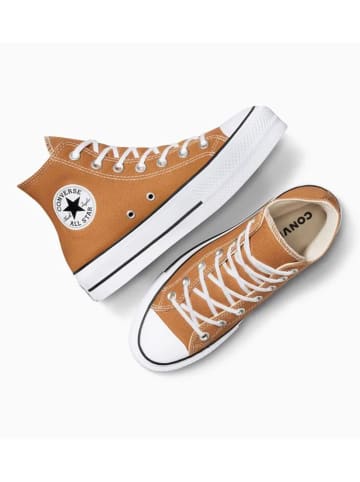 Converse Sneakersy "Chuck Taylor Lift" w kolorze pomarańczowym