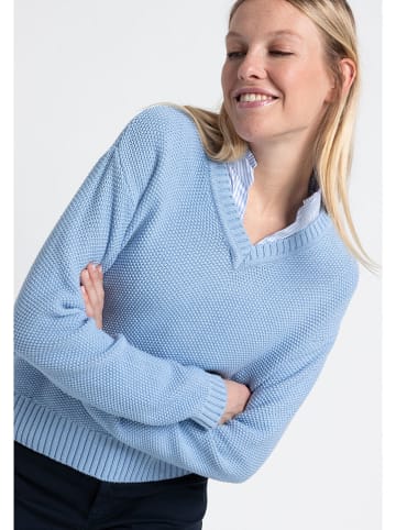 More & More Sweter w kolorze błękitnym