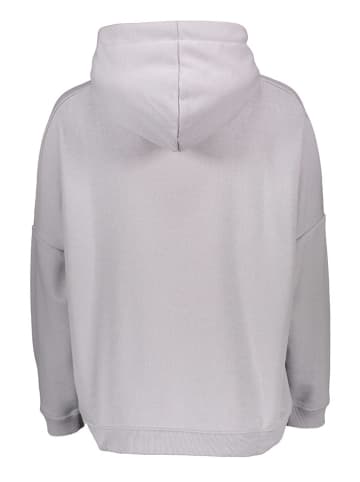 miss goodlife Hoodie "Good vibes" in Grau/ Gelb