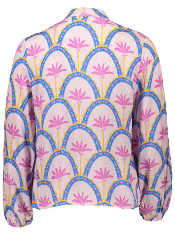 miss goodlife Bluse in Blau/ Pink