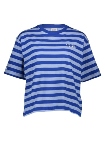 Scotch & Soda Shirt in Blau/ Hellblau