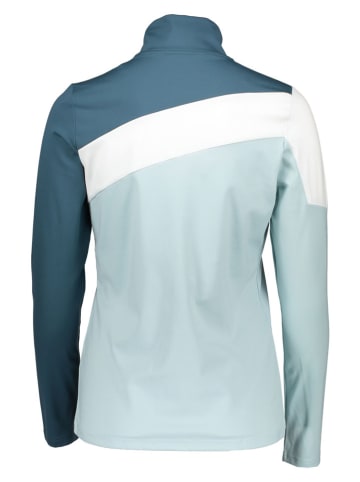 Killtec Funktionslongsleeve "KSW 258" in Blau/ Hellblau/ Weiß