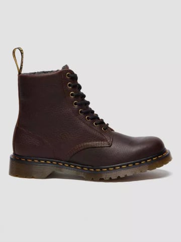 Dr. Martens Leren boots "1460 Pascal" bruin