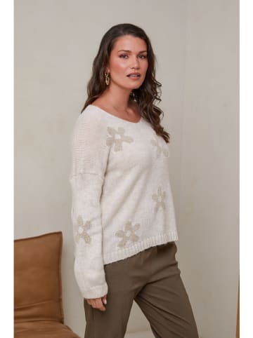 Curvy Lady Trui beige