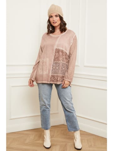 Curvy Lady Longsleeve in Hellrosa