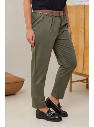 Curvy Lady Broek kaki