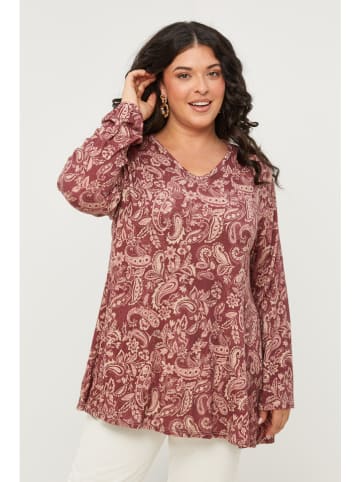 Curvy Lady Blouse rood