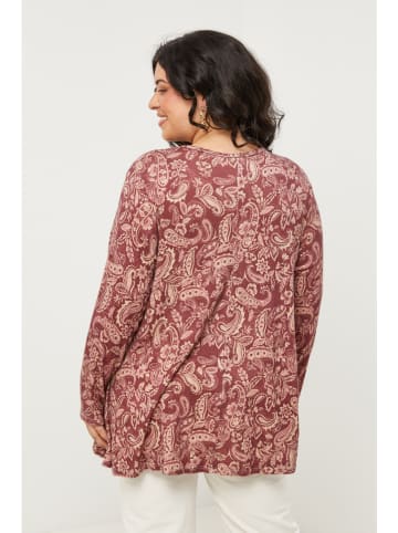 Curvy Lady Blouse rood