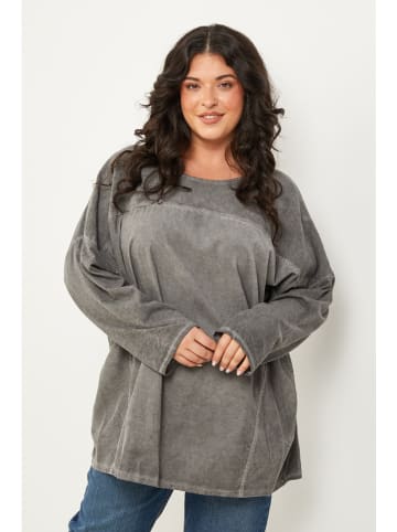 Curvy Lady Longsleeve in Anthrazit