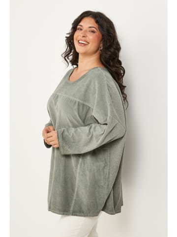 Curvy Lady Longsleeve kaki