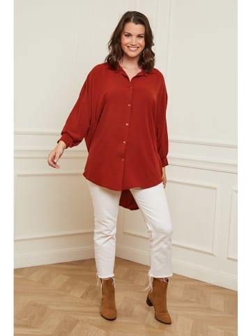 Curvy Lady Blouse roestrood