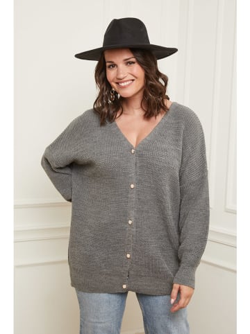 Curvy Lady Vest grijs