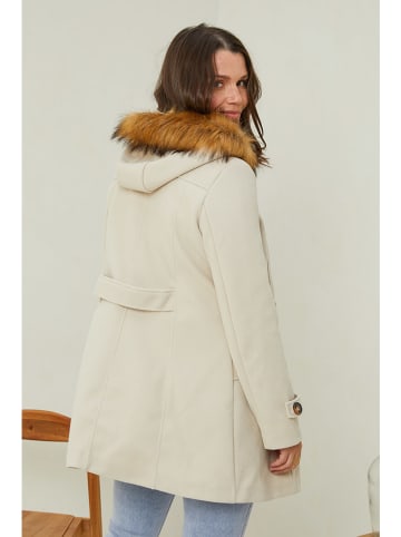 Curvy Lady Tussenmantel beige