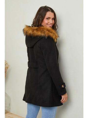 Curvy Lady Tussenmantel zwart