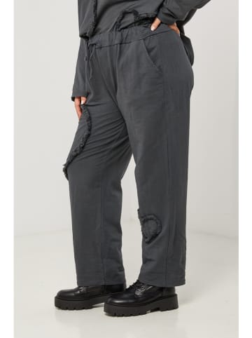 Curvy Lady Broek antraciet