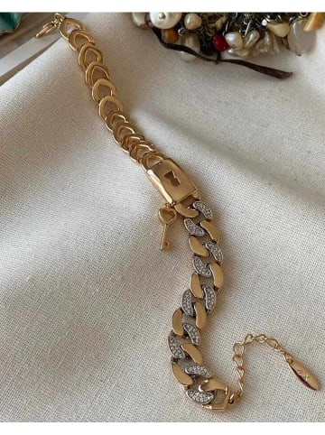 Luseera Vergulde armband met sierelement