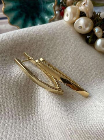 Luseera Pozłacane kolczyki