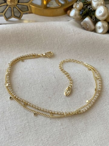 Luseera Vergold. Armkette mit Schmuckelementen