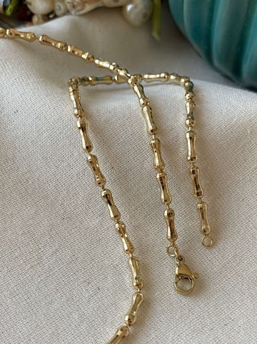 Luseera Pozłacany naszyjnik - dł. 45 cm