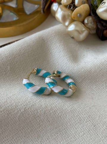 Luseera Pozłacane kolczyki-kreole