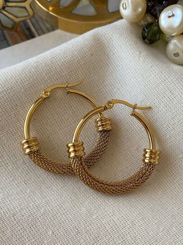 Luseera Vergold. Creolen