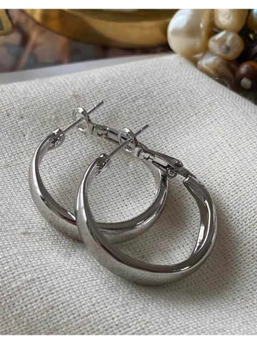 Luseera Weißvergold. Creolen