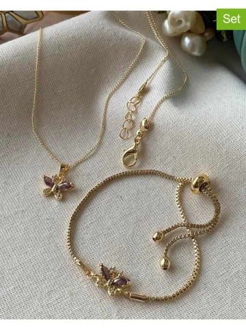 Luseera 2-częściowy zestaw biżuterii