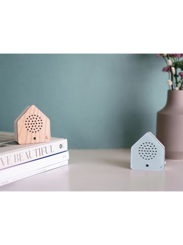 Zwitscherbox Satellitebox in Hellbraun - (B)7 x (H)7,7 x (T)4 cm