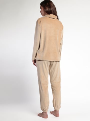 admas Pyjama "Luxury" beige