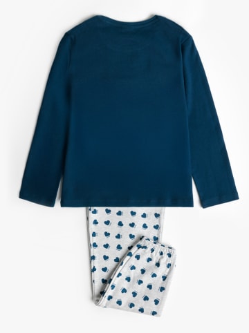 Disney Piżama "Disney" w kolorze granatowo-jasnoszarym