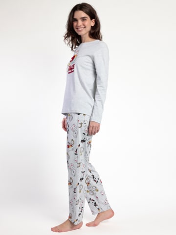 Disney Pyjama "Alice in Wonderland" in Hellgrau