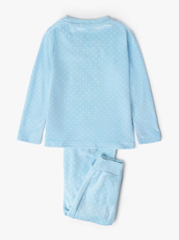 admas Piżama "Admas" w kolorze błękitnym