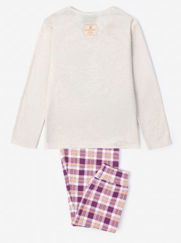 SANTORO London Pyjama "Santoro Gorjuss" crème/paars