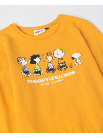 admas Pyjama lichtgrijs/geel