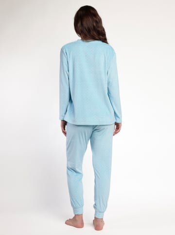 admas Pyjama "Sweet Duckling" in Hellblau
