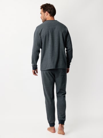 admas Pyjama "Magnific" donkerblauw