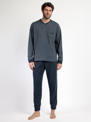 admas Pyjama "Magnific" donkerblauw