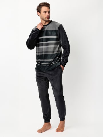 admas Pyjama "Admas classic" zwart