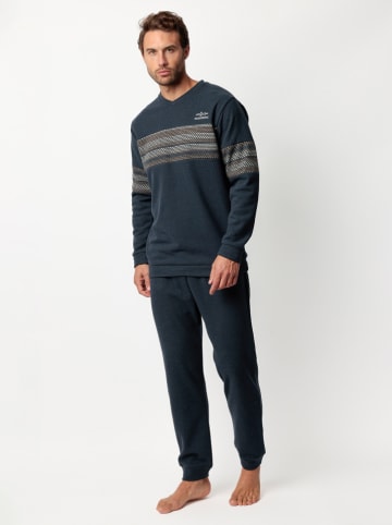 admas Pyjama "Magnific" donkerblauw