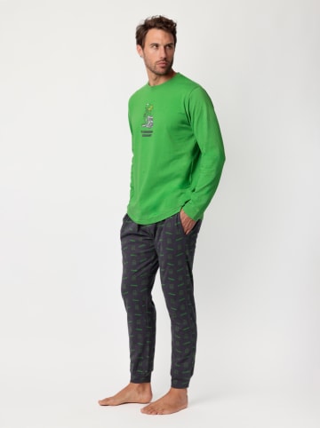 Disney Pyjama "Disney" groen/zwart