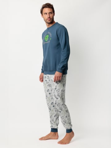 Disney Toy Story Pyjama "Toy Story" in Blau/ Grau
