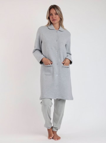 admas Szlafrok w kolorze jasnoszarym