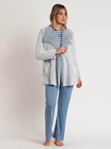 admas Bademantel in Hellblau