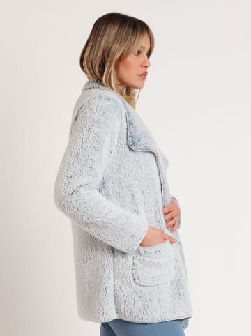 admas Szlafrok w kolorze błękitnym