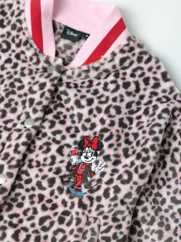 Disney Fleecejacke "Disney" in Rosa/ Schwarz