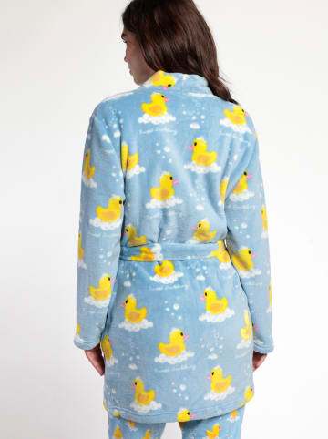 admas Badjas "Sweet Duckling" lichtblauw/geel