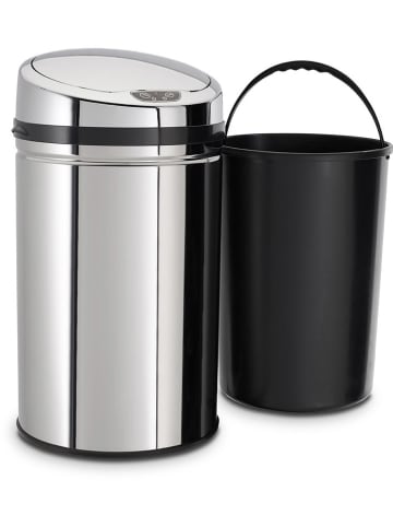 Echtwerk Sensorafvalemmer zilverkleurig - 30 l