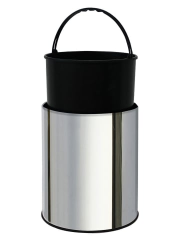 Echtwerk Sensor-Badabfalleimer in Silber - 9 l
