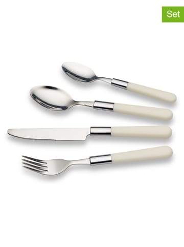 Echtwerk 16tlg. Besteck-Set "Bistro" in Creme